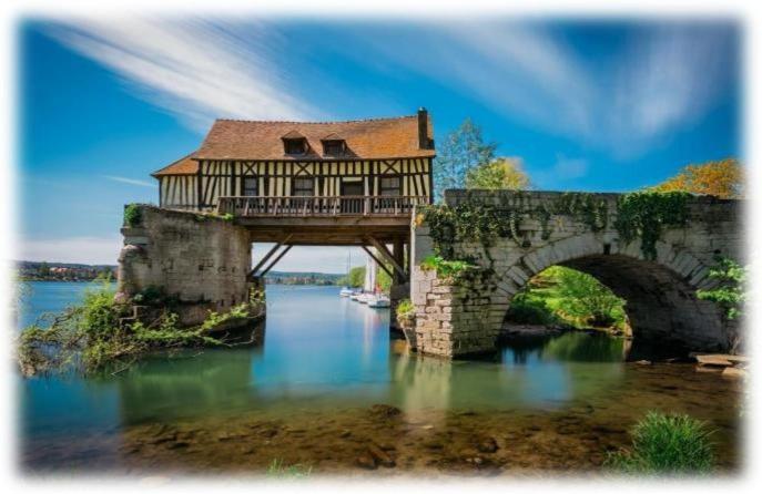 La Petite Maison De Giverny - Gite De Charme 5 Etoiles Au Coeur Du Village - 3 Chambres Εξωτερικό φωτογραφία
